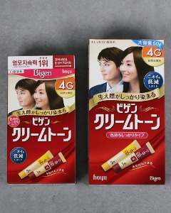 동아제약 비겐 크림톤 4컬러 일본 약국 셀프 염색약