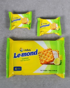 줄리스 과자 르몽드 레몬 샌드위치 크래커 68g
