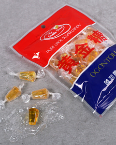 오곤토 황금당 일본 사탕 추억의 설탕 물엿 캔디 126g