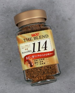 ucc 더 블렌드114 커피 90g 일본 유씨씨 인스턴트 블랙 유리병 커피