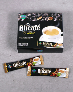 알리카페 클래식 4in1 말레이시아 스틱 커피 믹스 300g
