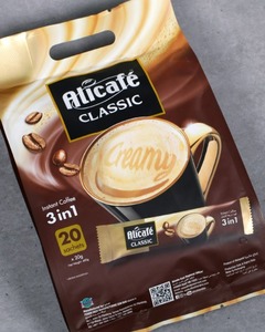 알리카페 클래식 3in1 말레이시아 스틱 커피 믹스 400g